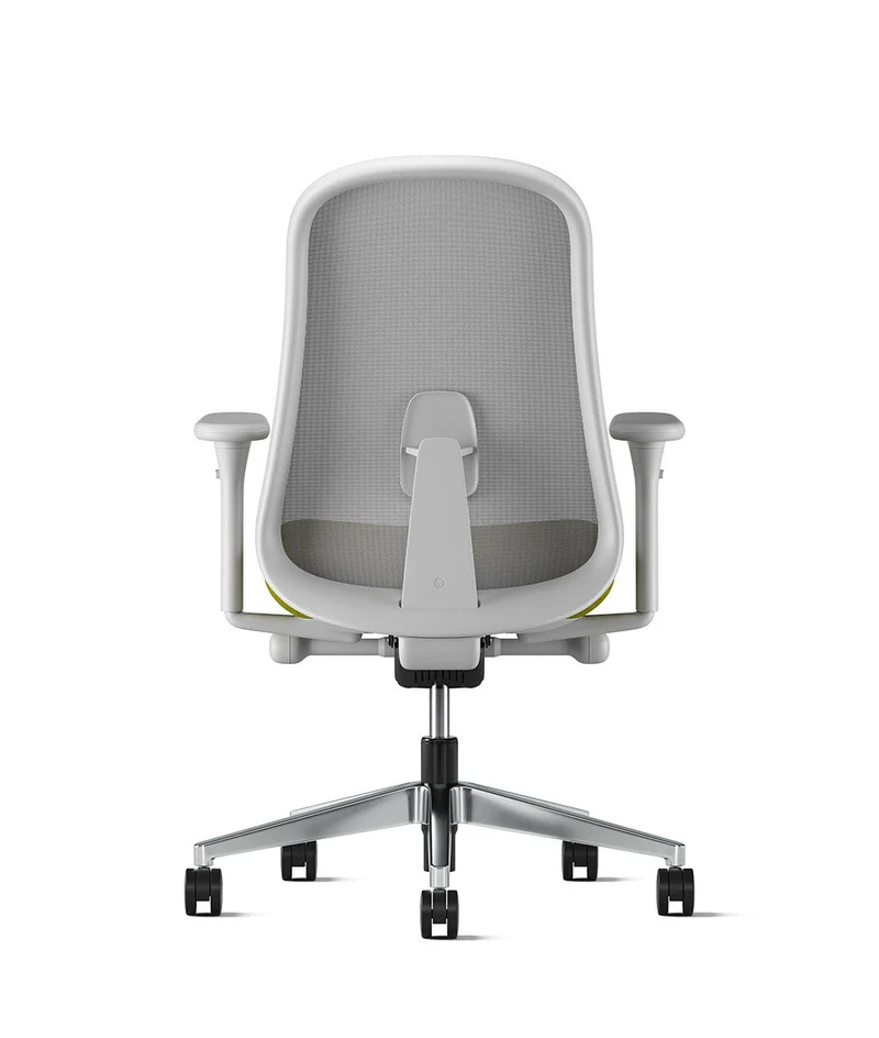 Siège de bureau Lino* Mineral et aluminium poli