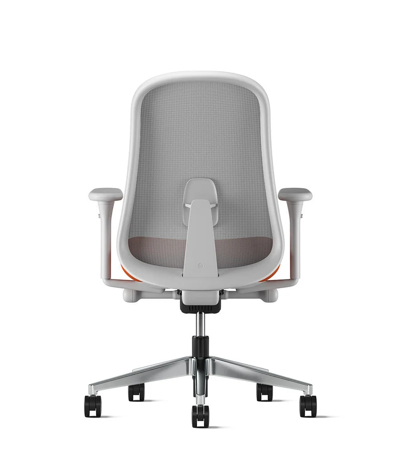 Siège de bureau Lino* Mineral et aluminium poli