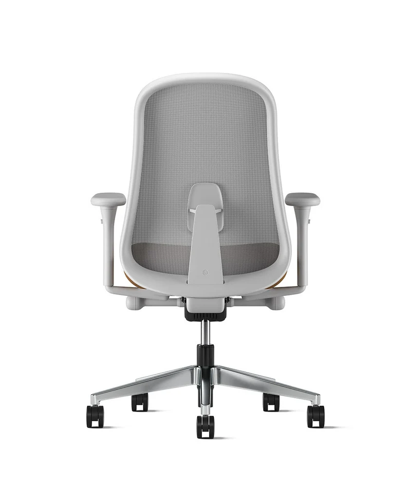 Siège de bureau Lino* Mineral et aluminium poli