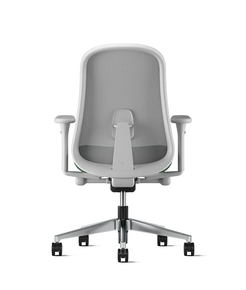 Siège de bureau Lino* Mineral et aluminium poli