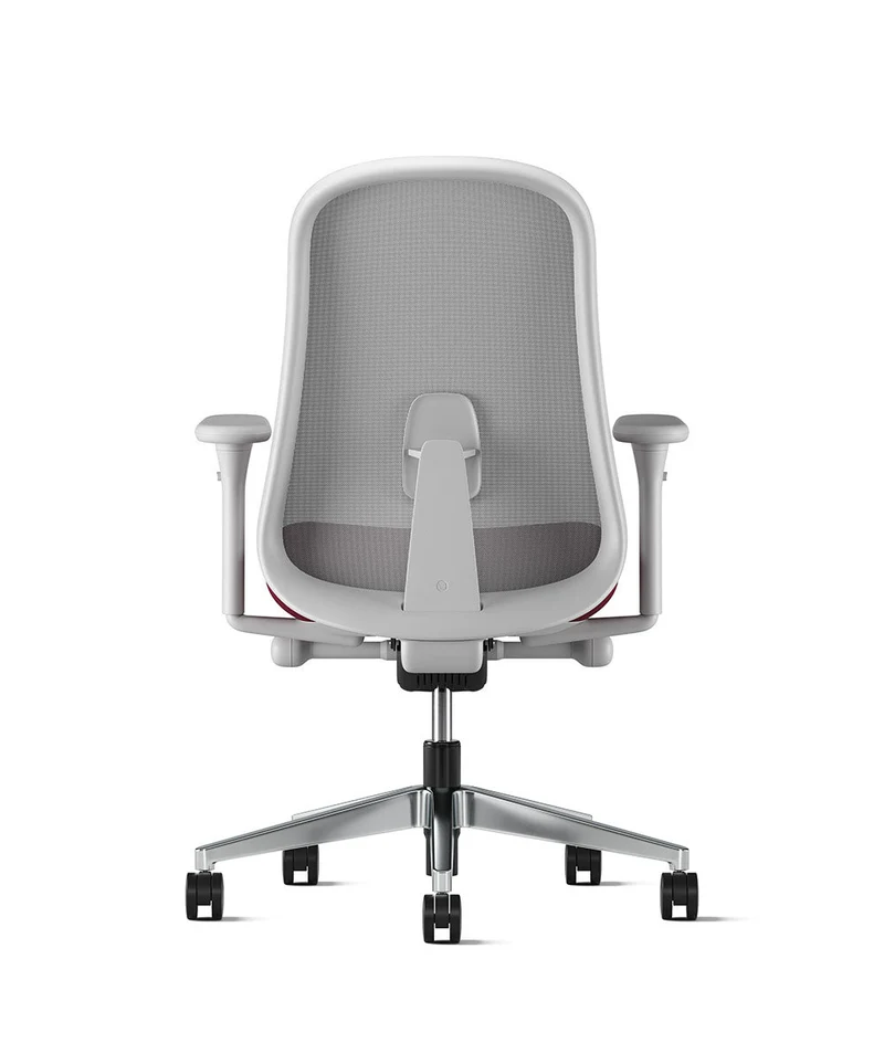 Siège de bureau Lino* Mineral et aluminium poli