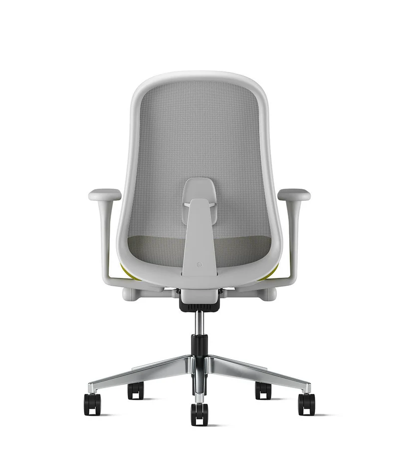 Siège de bureau Lino* Mineral et aluminium poli