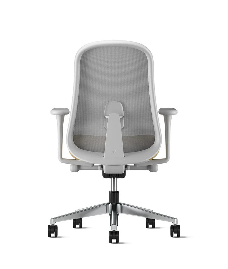 Siège de bureau Lino* Mineral et aluminium poli