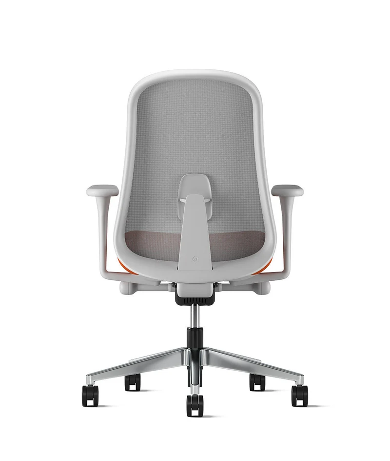 Siège de bureau Lino* Mineral et aluminium poli