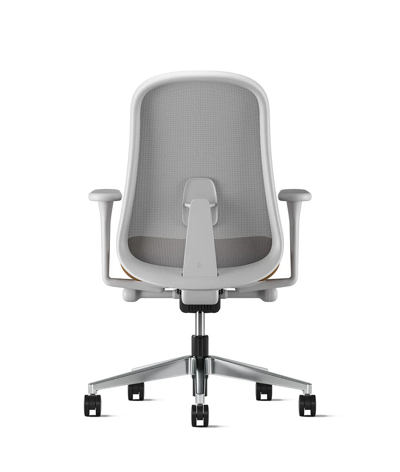 Siège de bureau Lino* Mineral et aluminium poli