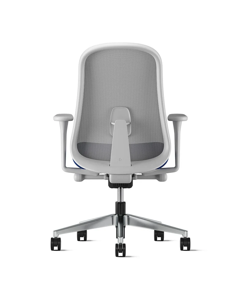 Siège de bureau Lino* Mineral et aluminium poli
