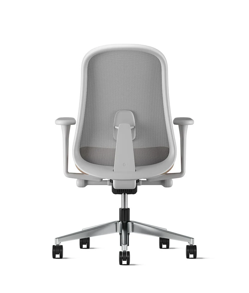 Siège de bureau Lino* Mineral et aluminium poli