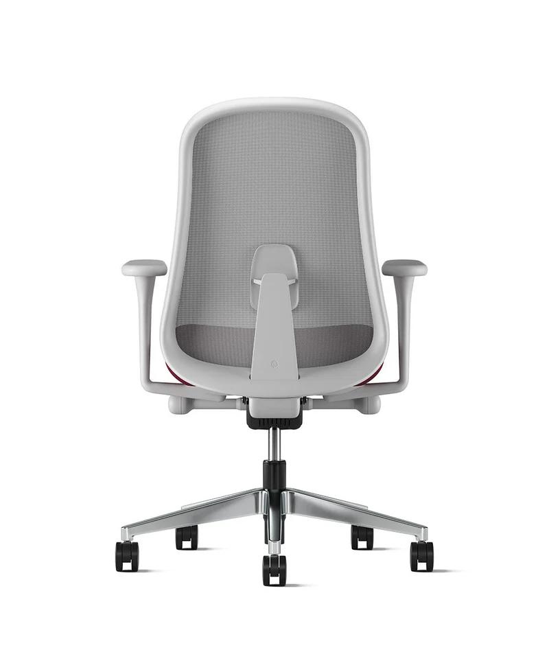 Siège de bureau Lino* Mineral et aluminium poli