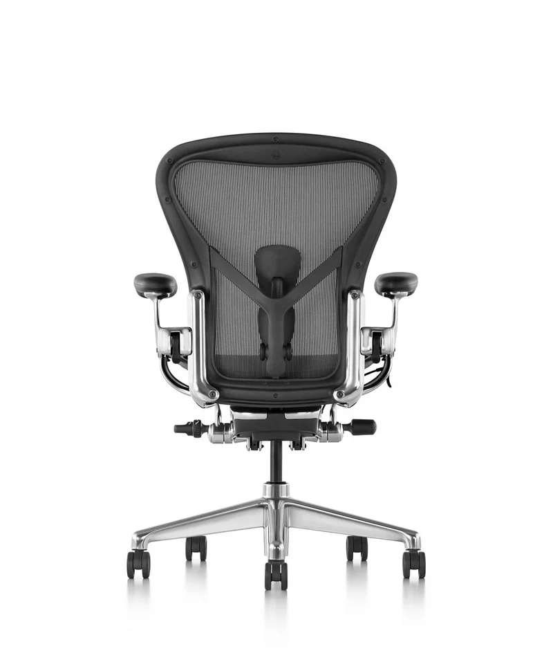 Siège de bureau Aeron* Graphite/Aluminium poli