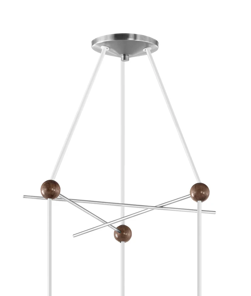 Suspension Nelson à trois lampes