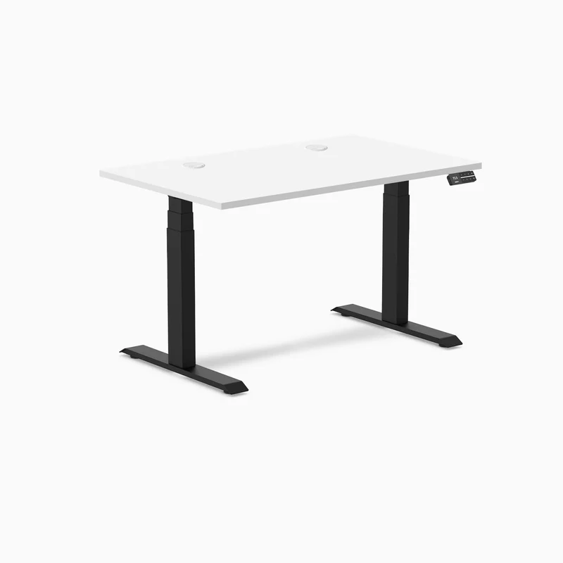 Desky Dual Laminate Sit Stand Desk