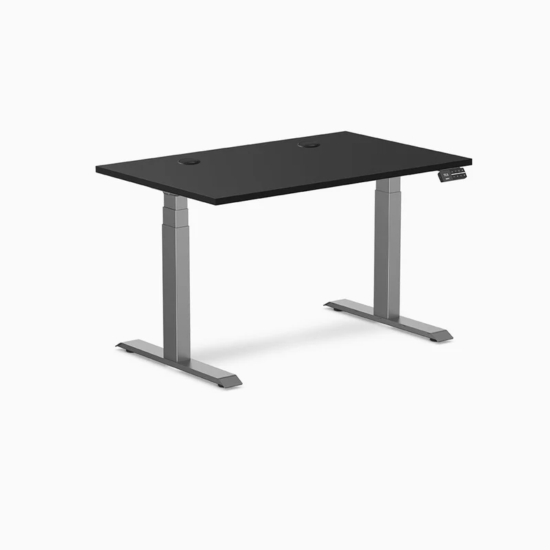 Desky Dual Laminate Sit Stand Desk