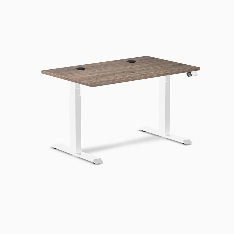 Desky Dual Laminate Sit Stand Desk