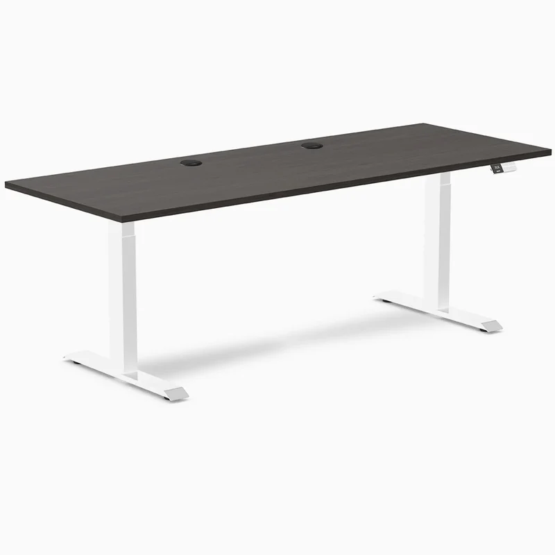 Desky Dual Laminate Sit Stand Desk