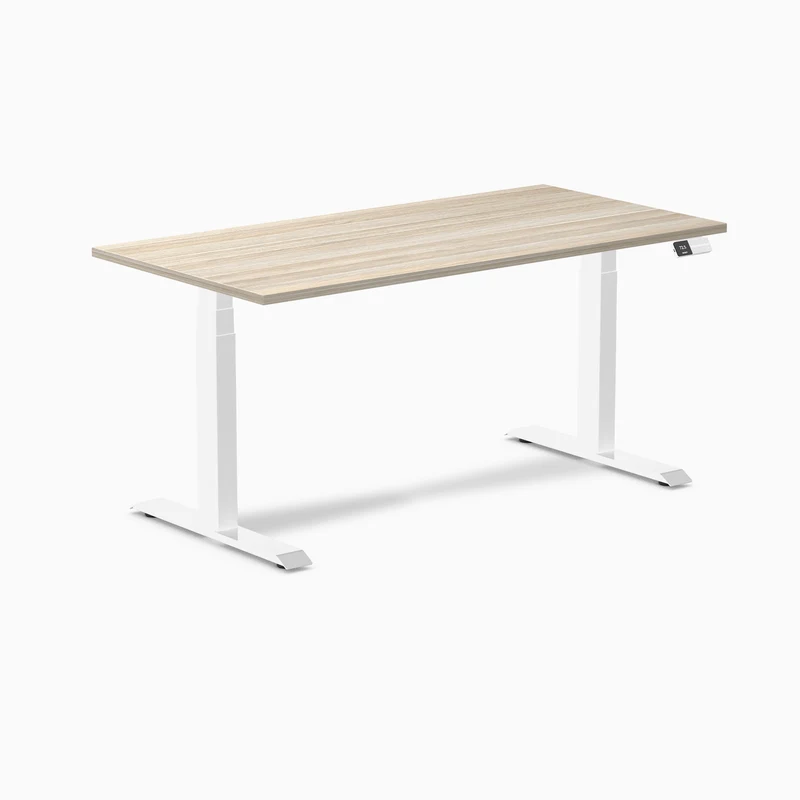 Desky Dual Laminate Sit Stand Desk