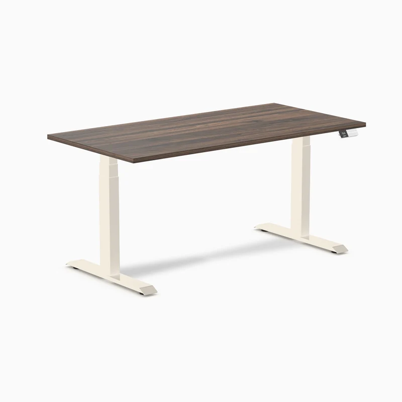 Desky Dual Laminate Sit Stand Desk
