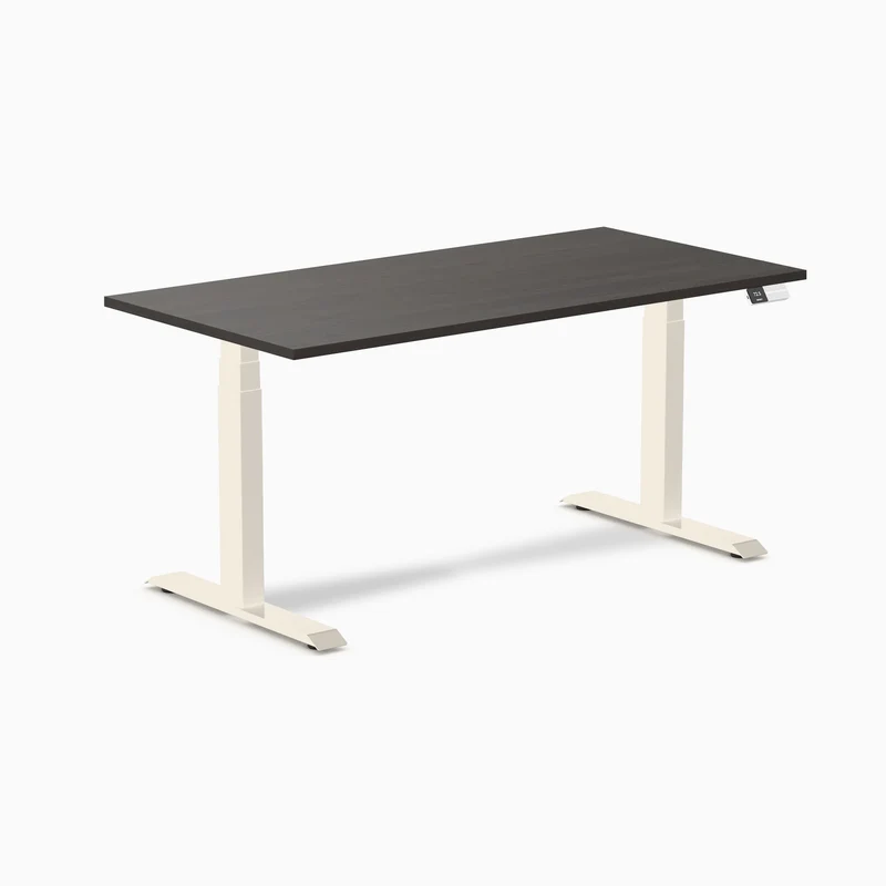 Desky Dual Laminate Sit Stand Desk