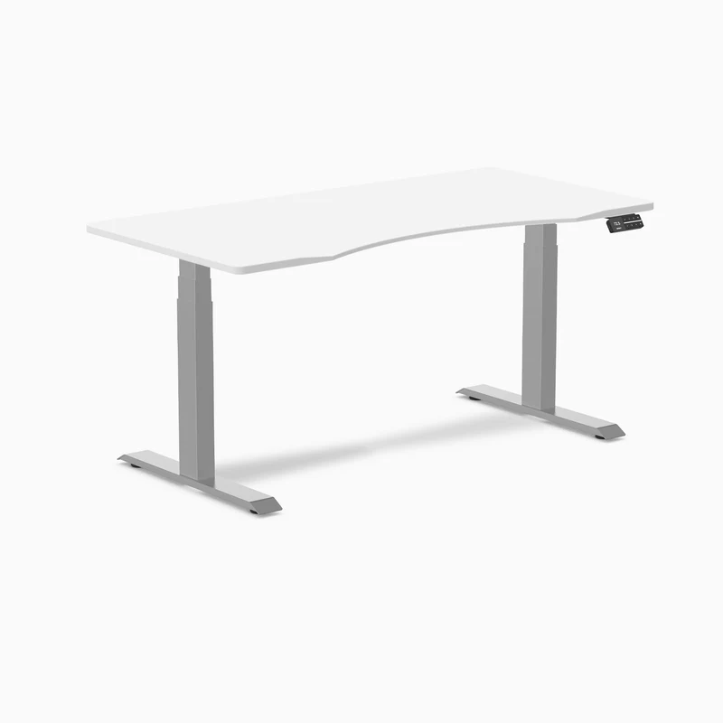 Desky Dual Ergo Edge Sit Stand Desk