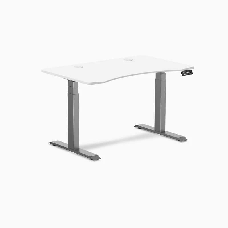 Desky Dual Ergo Edge Sit Stand Desk