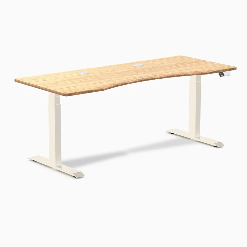 Desky Dual Ergo Edge Sit Stand Desk