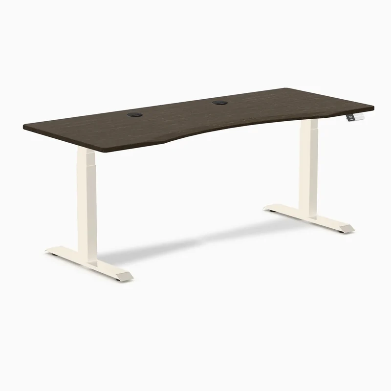 Desky Dual Ergo Edge Sit Stand Desk