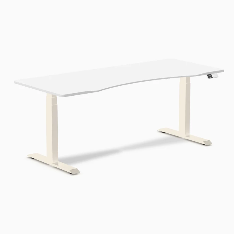 Desky Dual Ergo Edge Sit Stand Desk