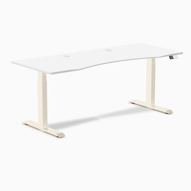 Desky Dual Ergo Edge Sit Stand Desk