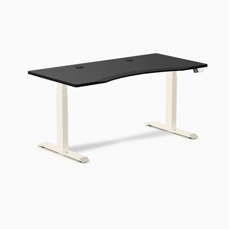 Desky Dual Ergo Edge Sit Stand Desk
