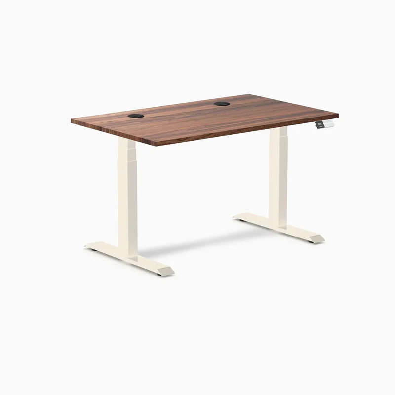 Desky Dual Hardwood Sit Stand Desk