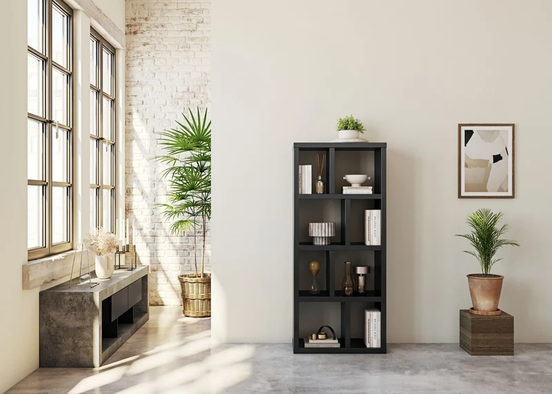 Temahome Bibliothèque - Berlin (4 étagères) 70 cm
