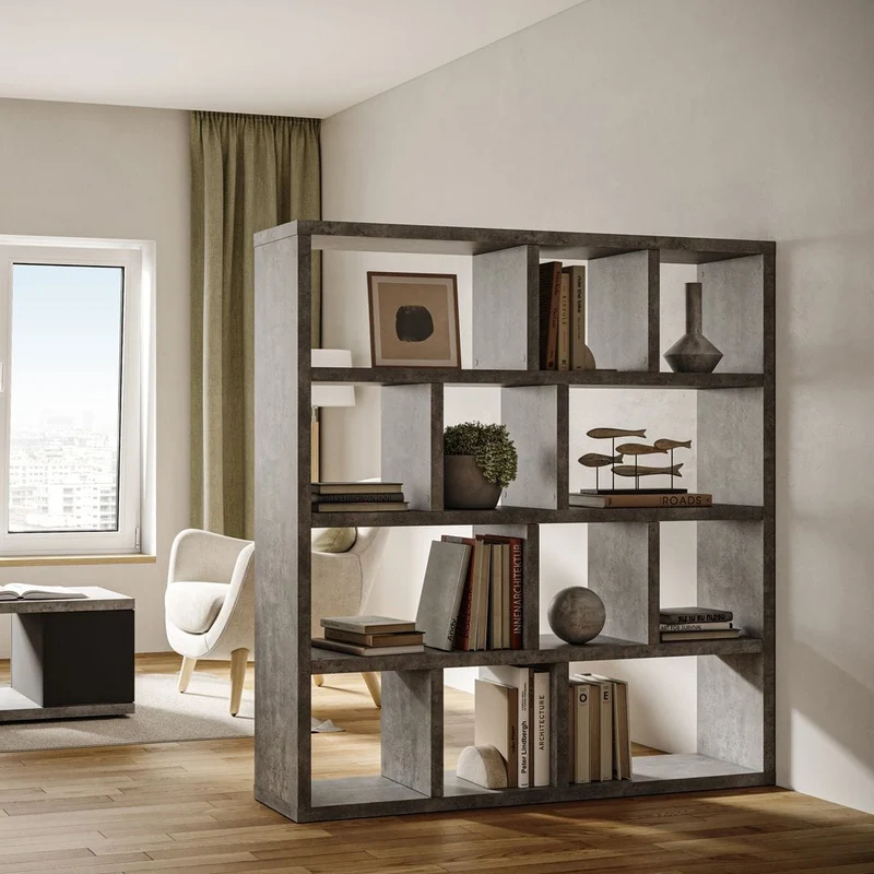 Temahome Bibliothèque - Berlin (4 étagères) 150 cm