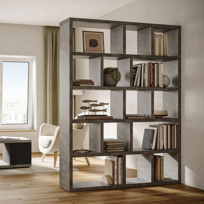 Temahome Bibliothèque - Berlin (5 Étagères) 150 cm