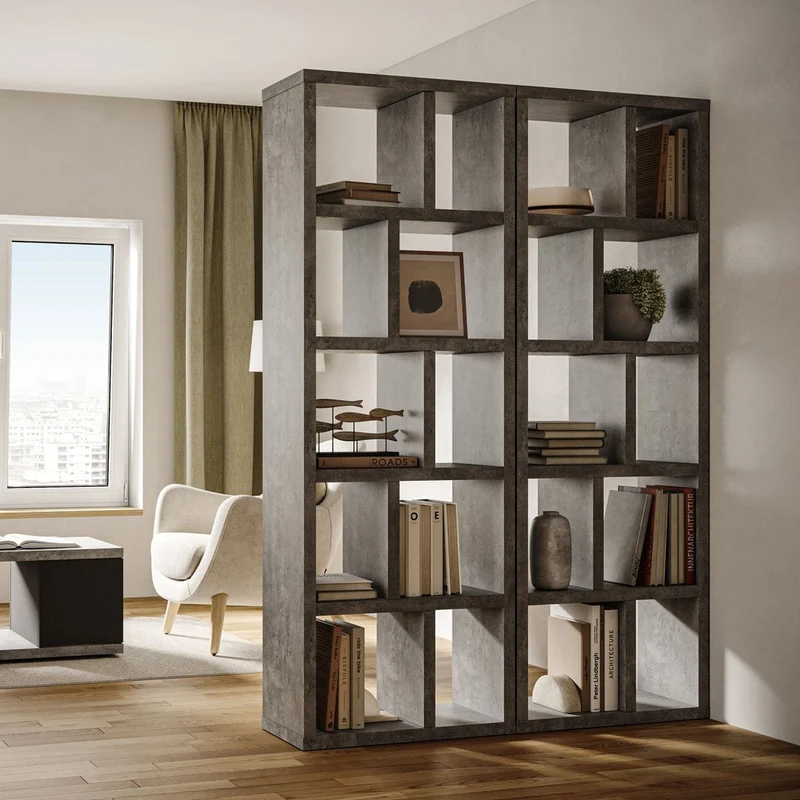 Temahome Bibliothèque - Berlin (5 étagères) 70 cm