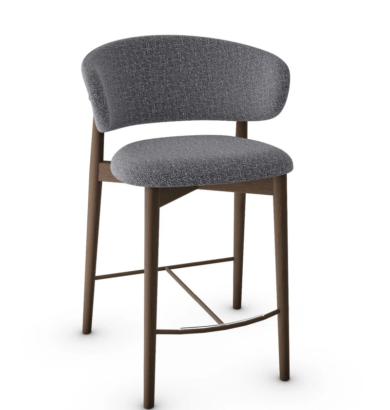 Tabouret Calligaris - Oleandro (Pieds en bois) CS2035