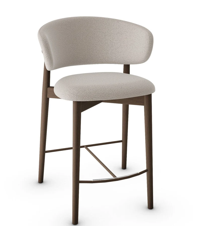 Tabouret Calligaris - Oleandro (Pieds en bois) CS2035