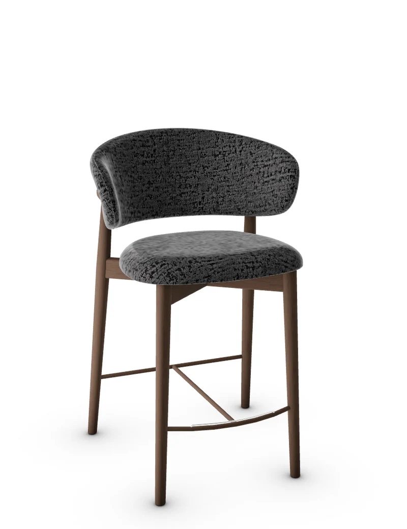 Tabouret Calligaris - Oleandro (Pieds en bois) CS2035