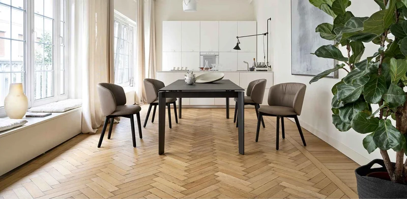 Chaise Calligaris - Sweel (Pieds en bois) CS2207
