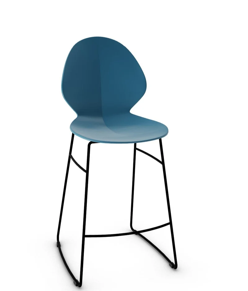 Tabouret Calligaris - Basil (Pieds en métal) CS1354