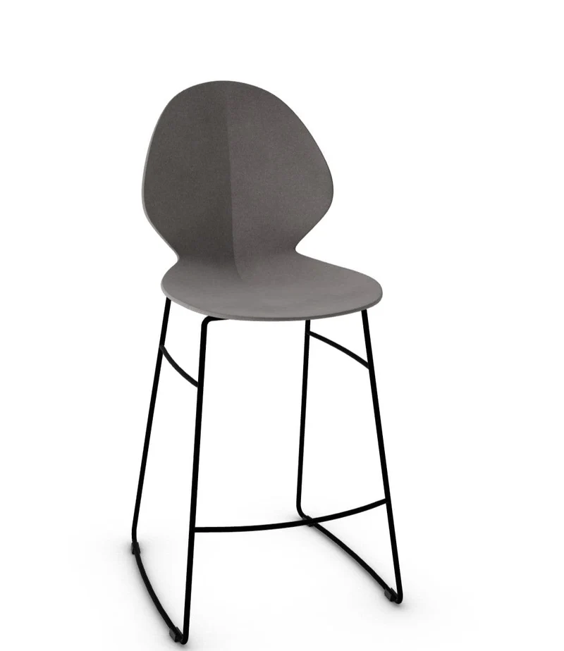 Tabouret Calligaris - Basil (Pieds en métal) CS1354