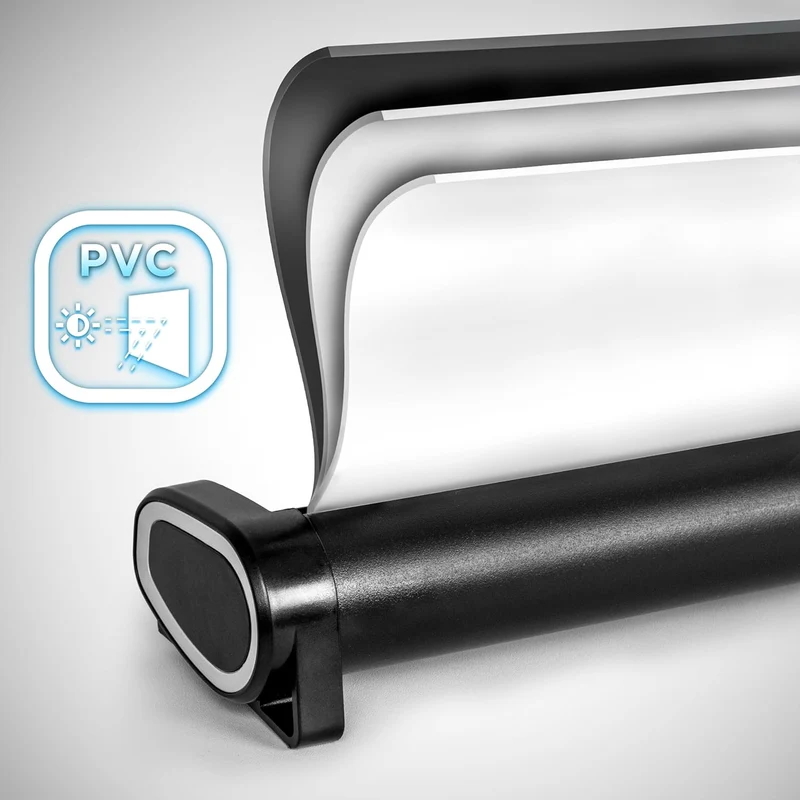 Duronic DPS50 16/9 Ecran de Projection TV Home Cinema pour Bureau de 50 Pouces 127 cm | 111 x 62 cm | Toile pour vidéoprojecteur | Solution Alternative au Trépied | Gain +1 idéal pour 3D 8K 4K 1080P