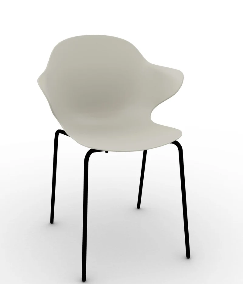 Chaise Calligaris - Saint Topez (Pieds en métal) CS1845