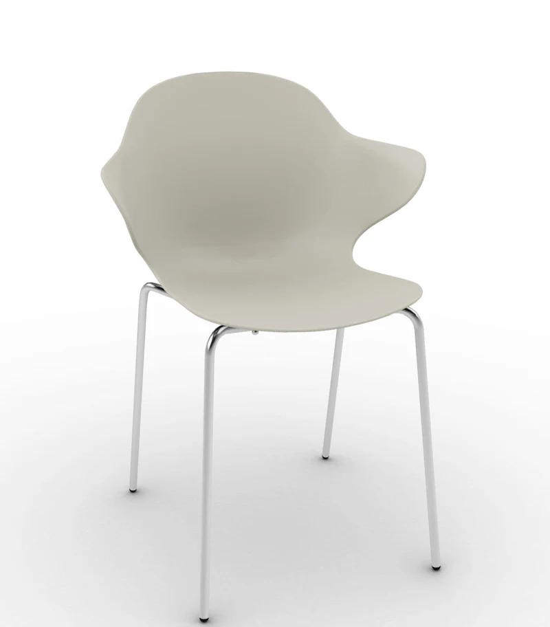 Chaise Calligaris - Saint Topez (Pieds en métal) CS1845
