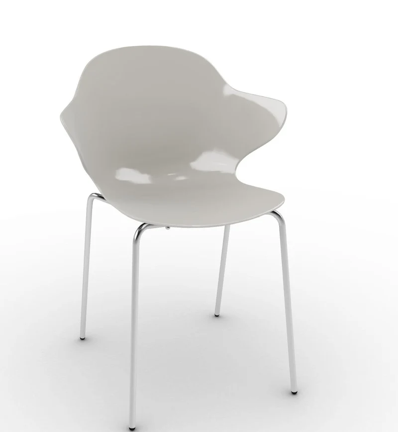 Chaise Calligaris - Saint Topez (Pieds en métal) CS1845