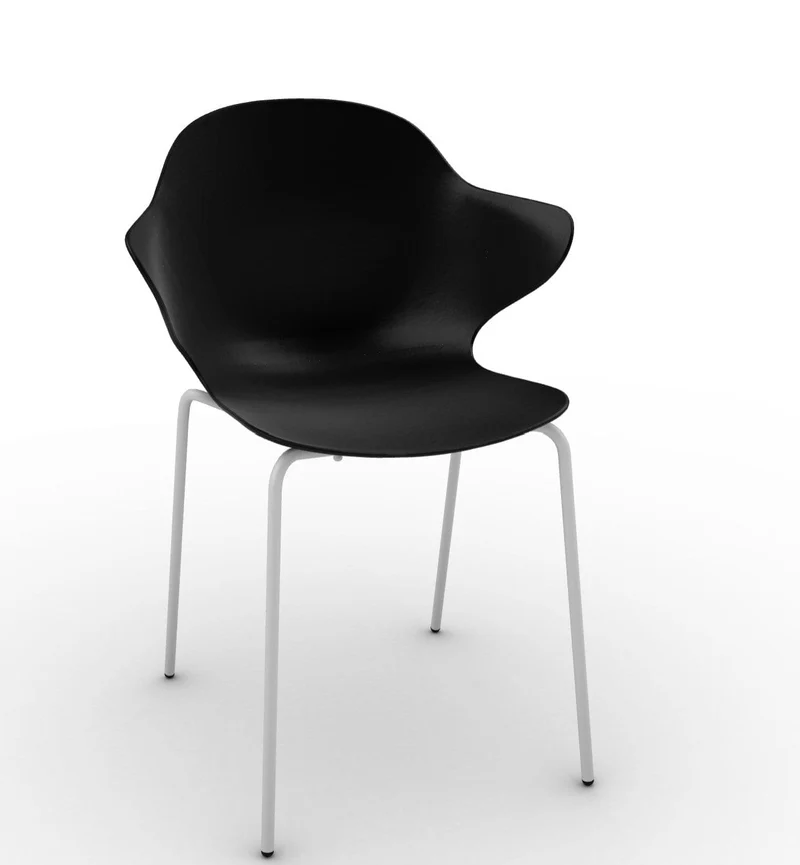 Chaise Calligaris - Saint Topez (Pieds en métal) CS1845