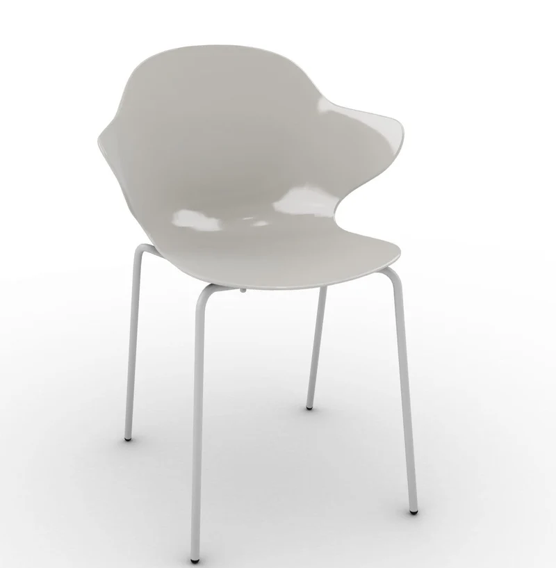 Chaise Calligaris - Saint Topez (Pieds en métal) CS1845
