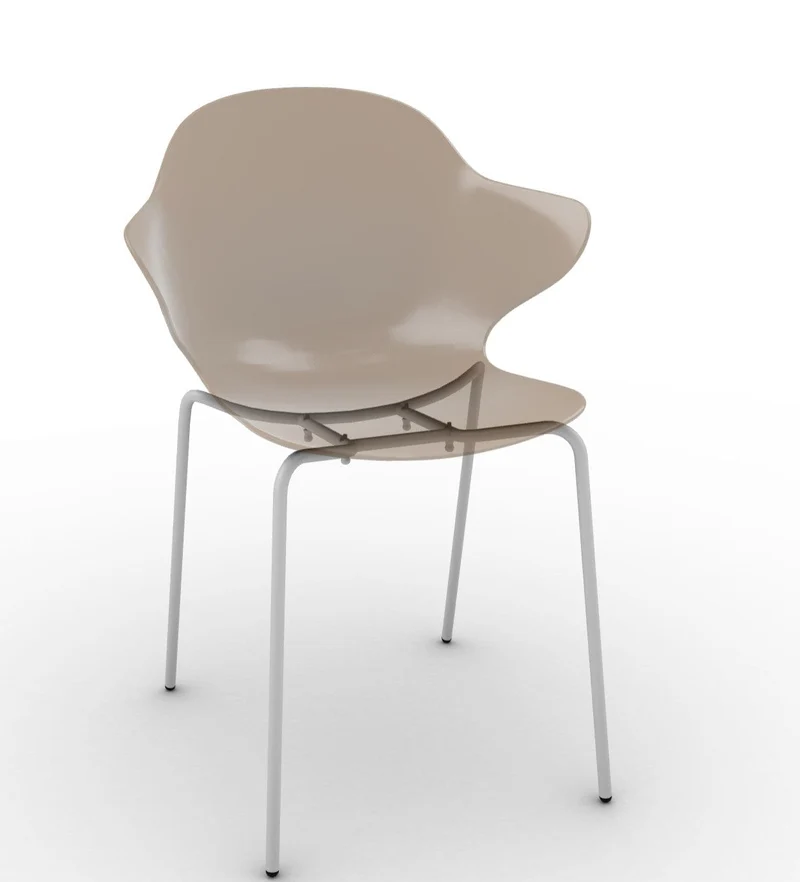 Chaise Calligaris - Saint Topez (Pieds en métal) CS1845