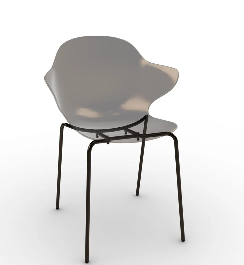 Chaise Calligaris - Saint Topez (Pieds en métal) CS1845