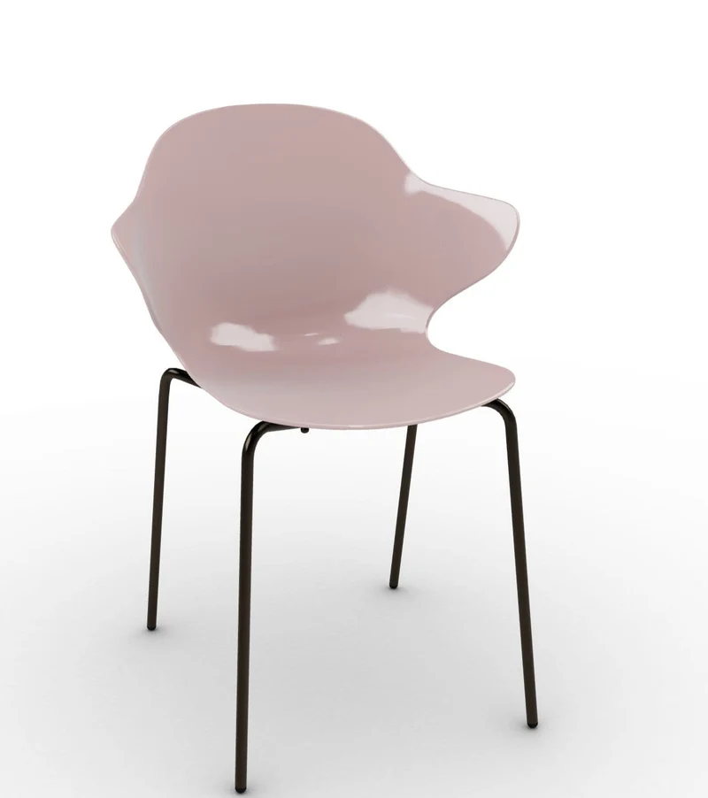Chaise Calligaris - Saint Topez (Pieds en métal) CS1845