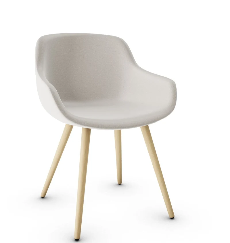 Chaise Calligaris - Igloo (Pieds en bois) CS1810