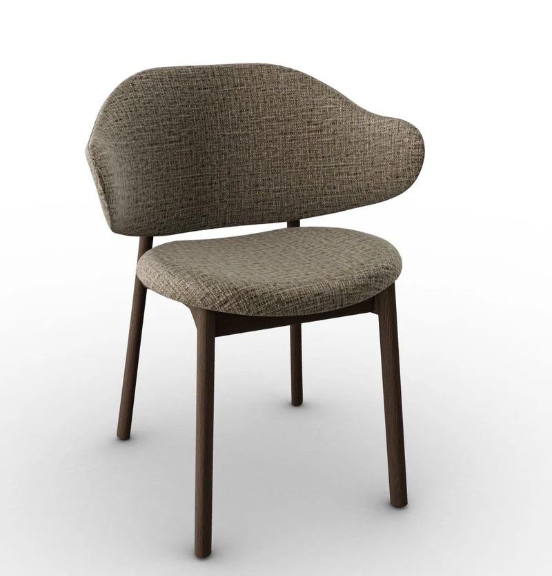 Chaise Calligaris - Holly (Pieds en bois) CS2080